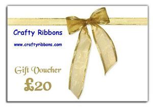 Crafty Ribbon Gift Voucher - £20